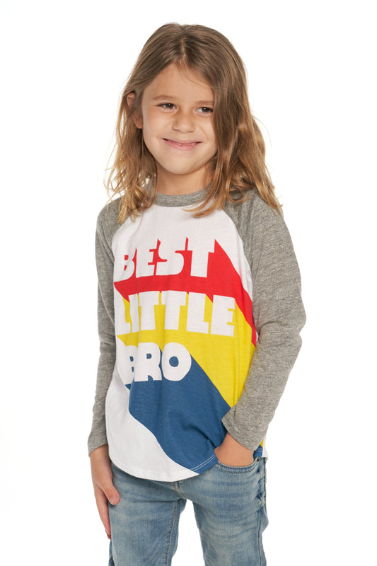 Chaser Boy's T-shirt Best Lil Bro (Size 5, 6)