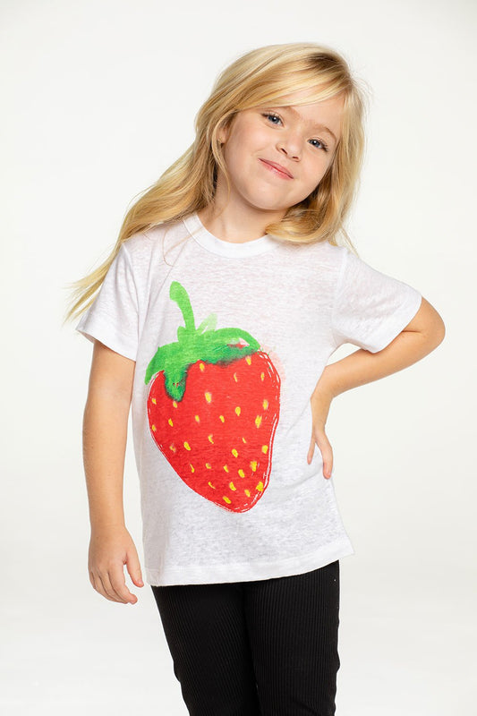 Chaser Short Sleeve Tee - Strawberry! (Size 8)