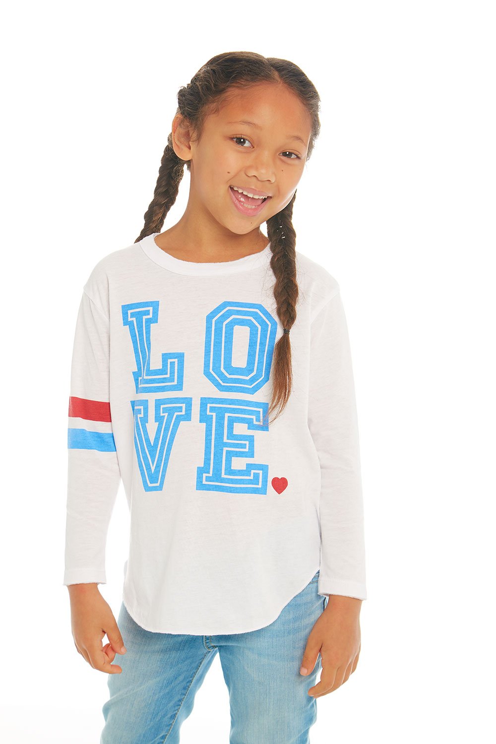 Chaser Girls Long Sleeve T-Shirt - Love (Size 3, 4)