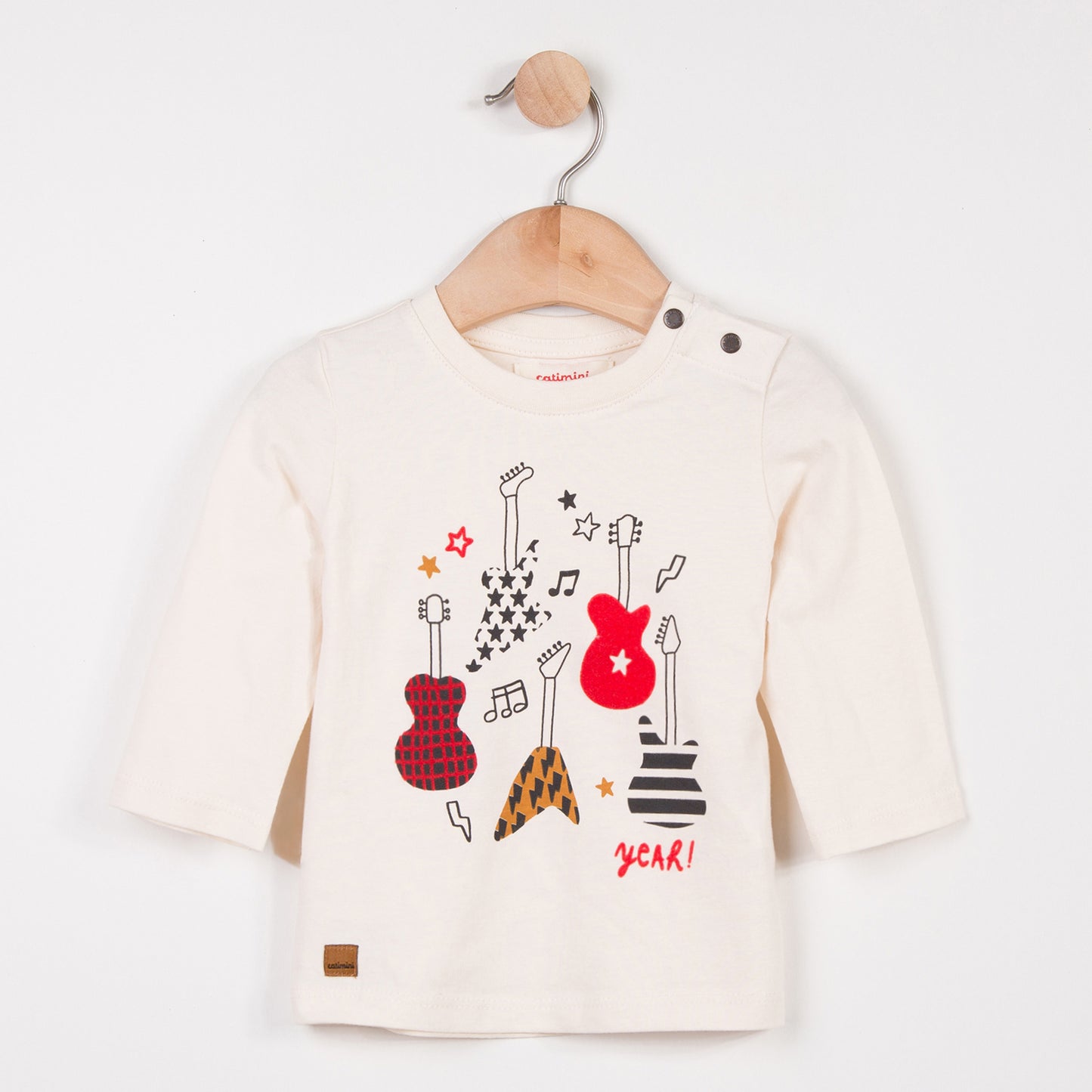 Catimini Boy T-shirt with Rock Motif