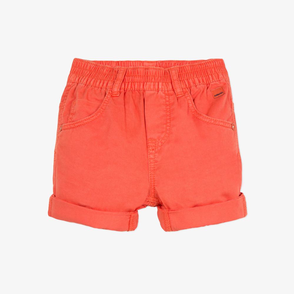 Catimini Boy Overdyed Bermuda Shorts in Orange (Size 4, 8)