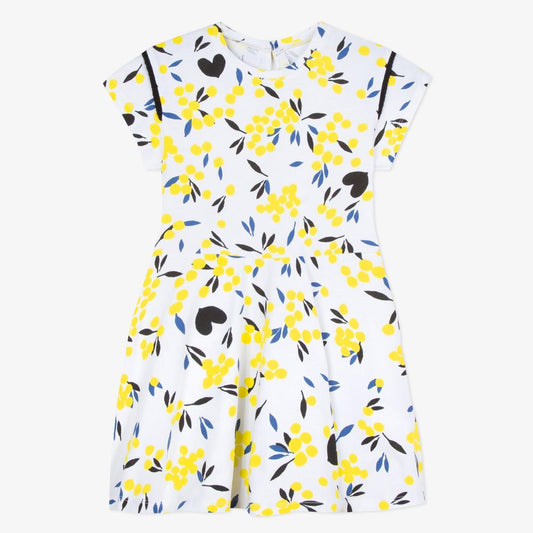 Catimini Girl's Mimosa Print Jersey Dress (4Y)