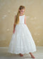 Teter Warm All Lace Sleeveless Tulle Communion Dress (Size 5, 7, 8, 10)