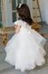 Teter Warm Pale Pink Layered Flower Girl Dress