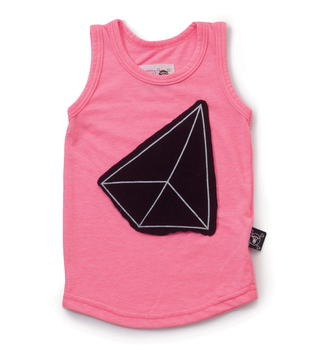 Nununu GEOMETRIC PATCH TANK TOP