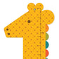 GIANT GIRAFFE  Paper Growth Chart