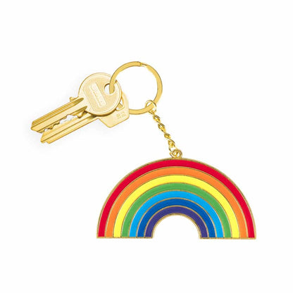 Rainbow Oversized Key Chain