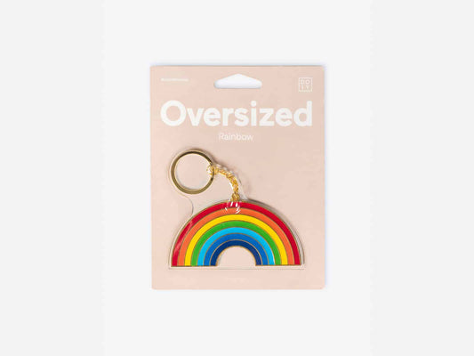 Rainbow Oversized Key Chain