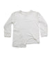 Nununu White Quilt Shirt (Sizes 3/4, 8/9)