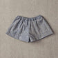 Nellystella Jess Shorts in Light Grey Foil (Size 2)