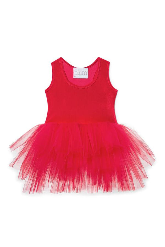 Plum Tutu Dress - Rosie (Size 1Y, 8Y)