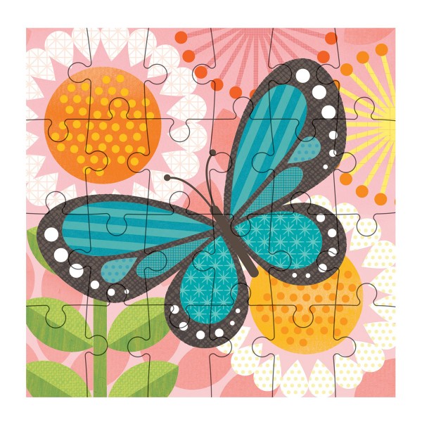 Petit Puzzle Butterfly 24-pc
