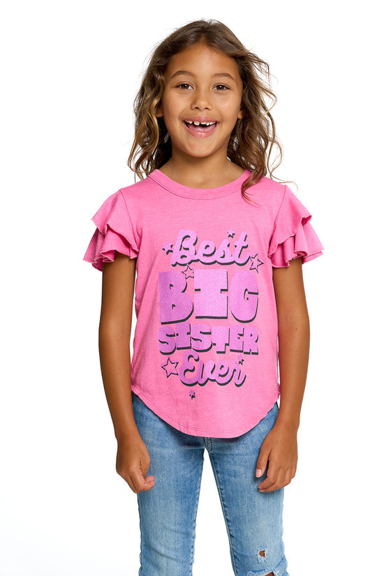 Chaser Girls Best Big Sister Ever Tee