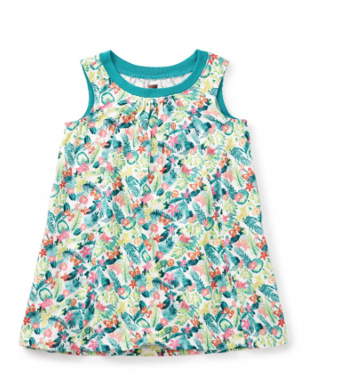 Tea Collection Daintree Trapeze Baby Dress (3-6m)