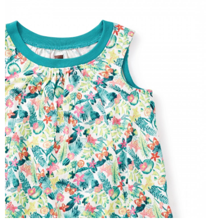 Tea Collection Daintree Trapeze Baby Dress (3-6m)
