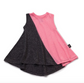 Nununu 360 Tank Dress in Charcoal/Pink (18-24m)