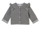 Petit Bateau Baby Girl's Houndstooth Cotton Tubic Cardigan (3m)