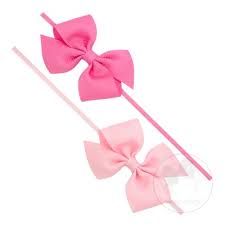 Wee Ones Mini Hair Bow Headbands (Double Set)