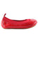 Yosi Samra Girl's Ballet Flat in Red (Size 7, 9, 10, 11, 12, 2, 3, 6)