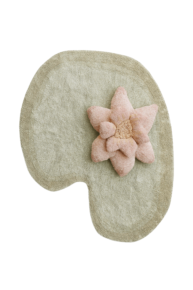 Washable Rug Puffy Lily