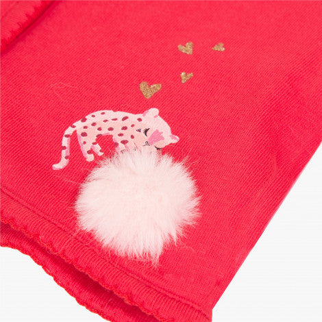 Catimini Baby Girl Mini Animal Print Reversible Jersey (6m, 9m, 12m)