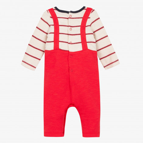 Catimini Baby Boy 2-in1 Jumpsuit in Red (3m, 18m)