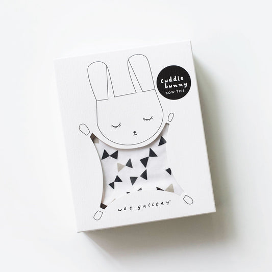Wee Gallery Cuddle Bunny - Bowties