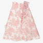 Hucklebones London Girls Pink & White Organza Dress (Size 2, 3, 4, 6, 8, 10, 12)