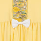 Hucklebones London Girls Yellow Cotton & Modal Dress (Size 2, 3, 4, 6, 8, 10, 12)