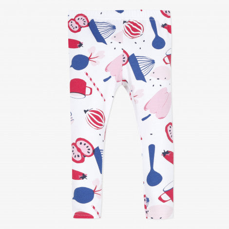 Catimini Baby Girl's Chef Prints Stretchy Leggings