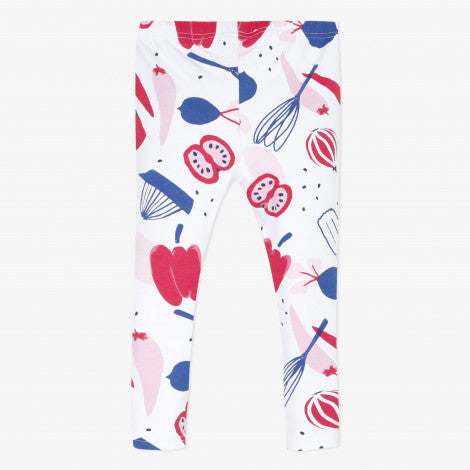 Catimini Baby Girl's Chef Prints Stretchy Leggings