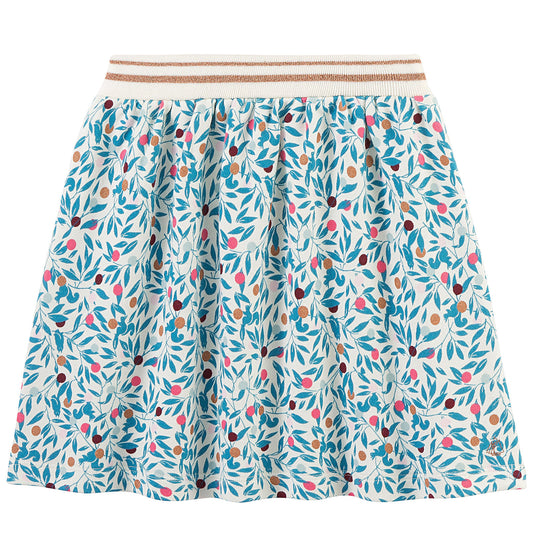 Petit Bateau Graphic Skirt (Size 6)