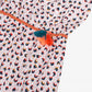 Catimini Girl's Micro-printed Jersey Dress (Size 8)