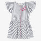 Catimini Girl's Striped Fluid Dress (Size 5, 7, 10)