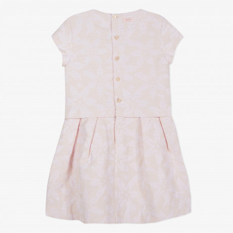 Catimini Smart dress in Powder Pink Jacquard (Size 4, 5)