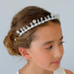 The Elqeena Crystal Crown Designer Girls Headband