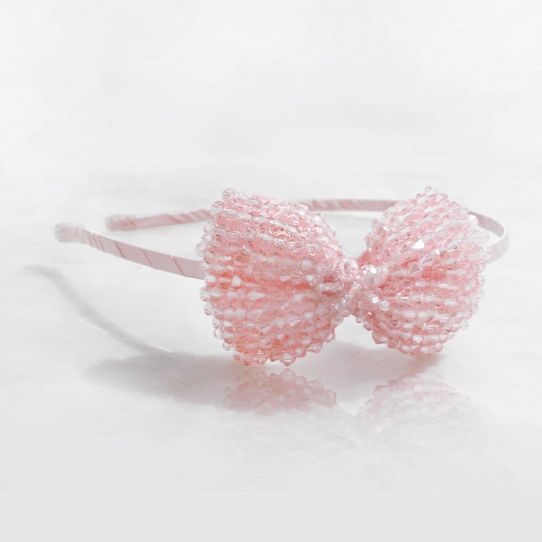 Designer Children's Hair Accessories  Pink Pearl Girls Headband – Sienna  Likes To Party - Shop