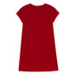 Tartine et Chocolat Red Velvet Dress with Ruffles (Size 2, 4)