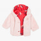 Catimini Baby Girl Reversible Cozy Jacket (Size 6m, 9m, 12m, 18m)