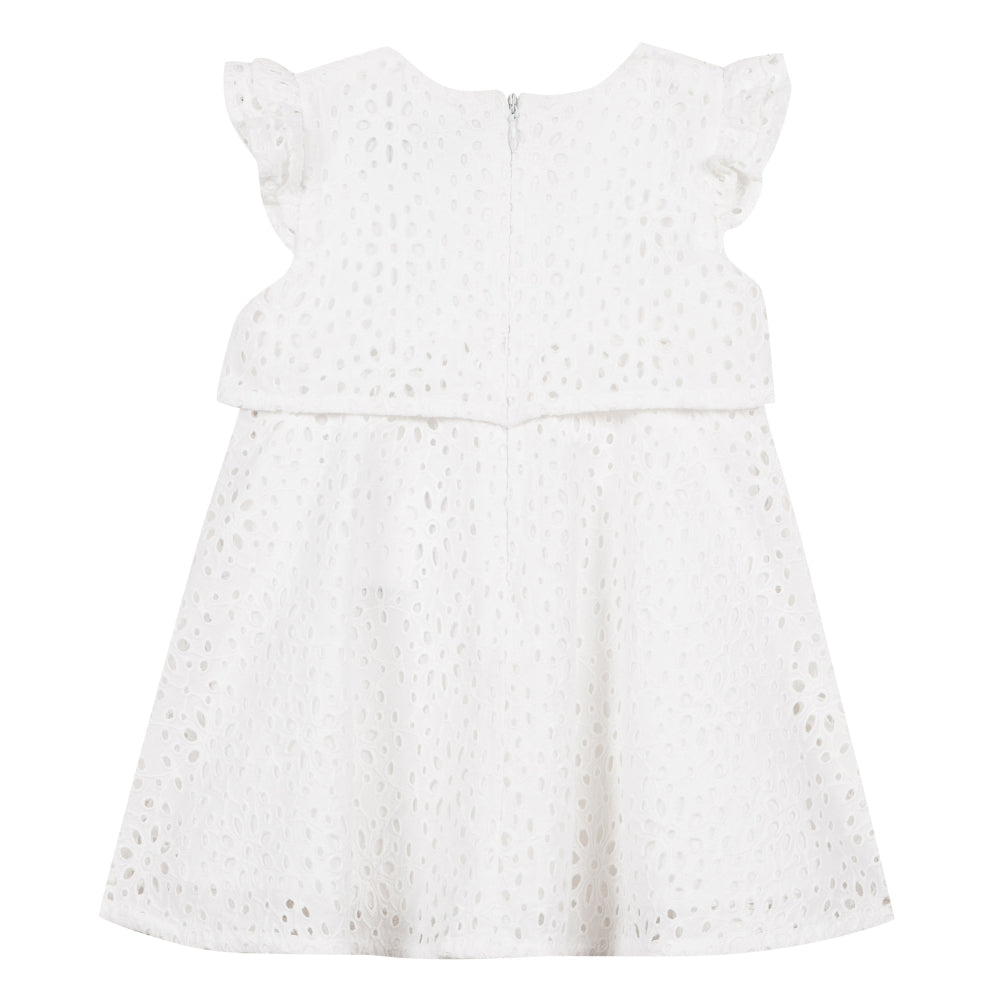 Tartine et Chocolat White Dress with Broderie Anglaise – The Girls ...